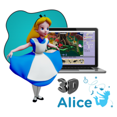 Alice 3d - КИБЕРшкола программирования для детей, компьютерные курсы для школьников, начинающих и подростков - KIBERone г. Курганинск
