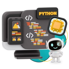 Мой первый сайт с мозгами: Python + AI - КИБЕРшкола программирования для детей, компьютерные курсы для школьников, начинающих и подростков - KIBERone г. Курганинск